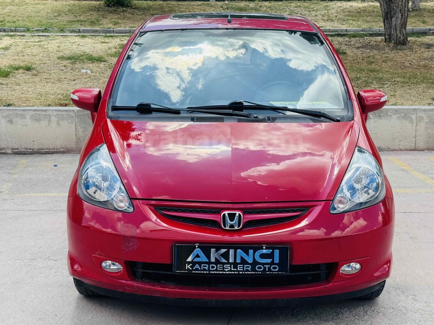 Galeriden Honda Jazz 1.4 LS 2008 Model Kütahya 150.000 km Kırmızı 3