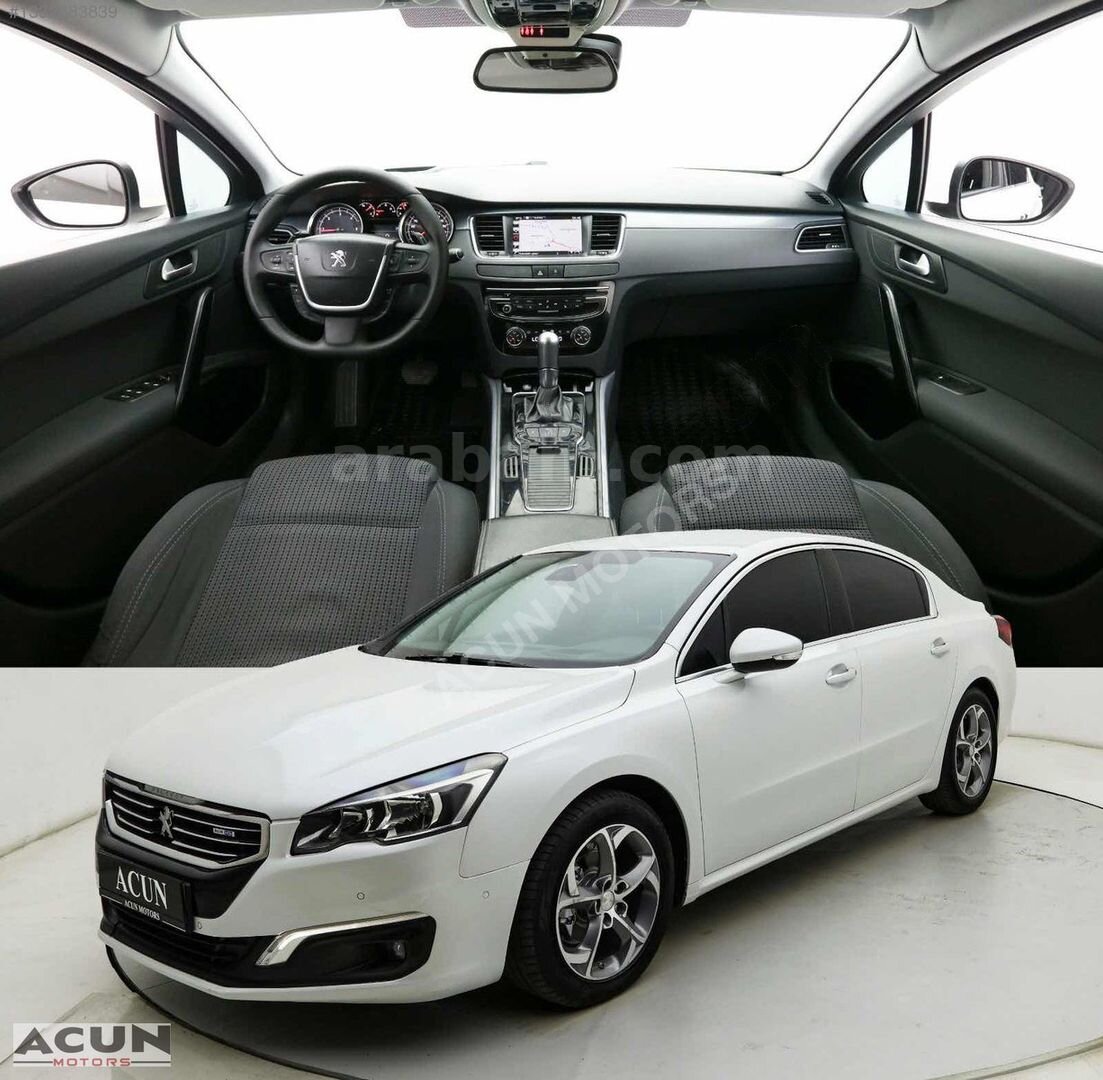 ACUN MOTORS BOYASIZ 2016 PEJO 508 1.6BLUEHDİ ACTİVE TAM OTOMATİK 2