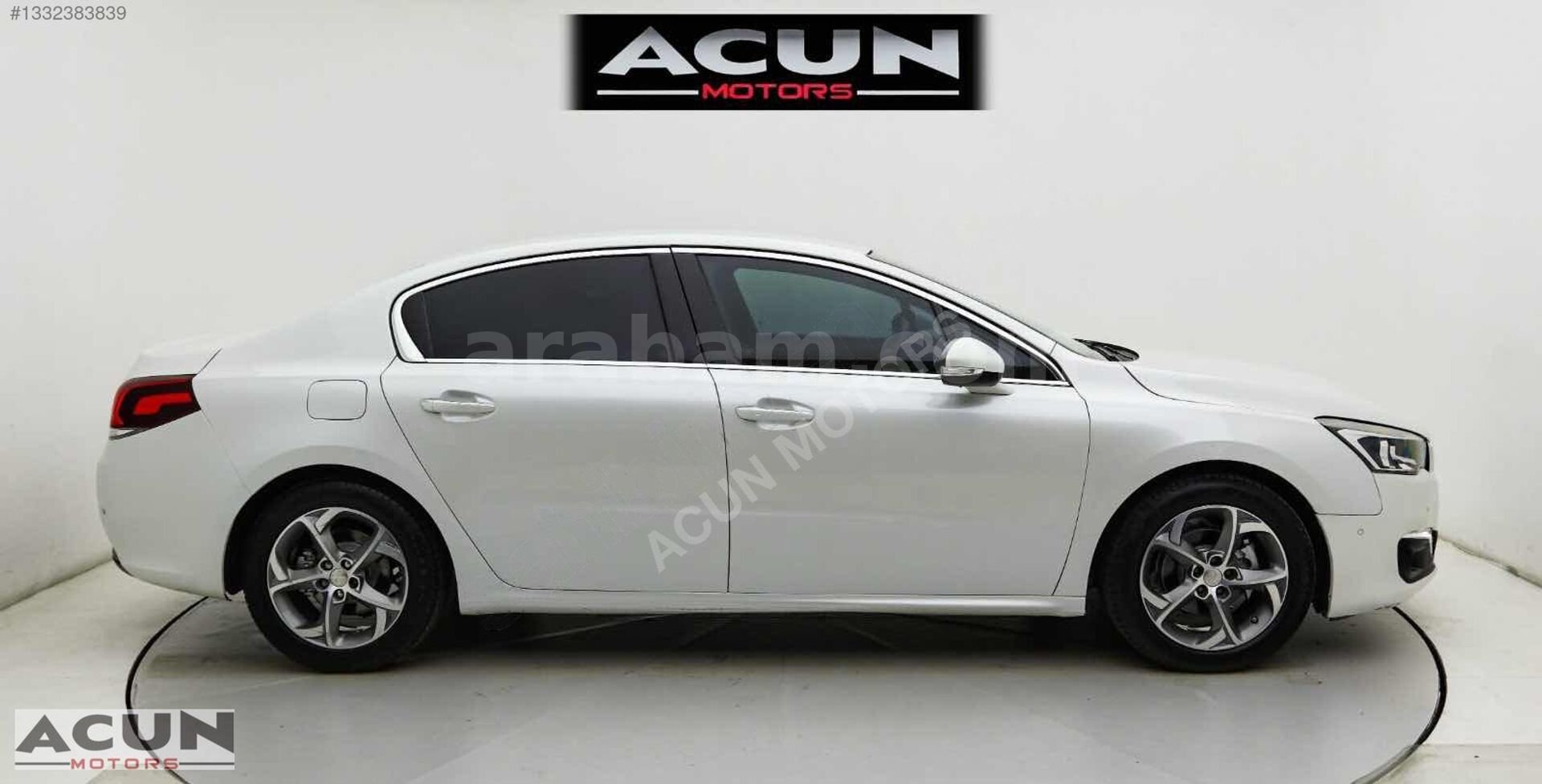 ACUN MOTORS BOYASIZ 2016 PEJO 508 1.6BLUEHDİ ACTİVE TAM OTOMATİK 6