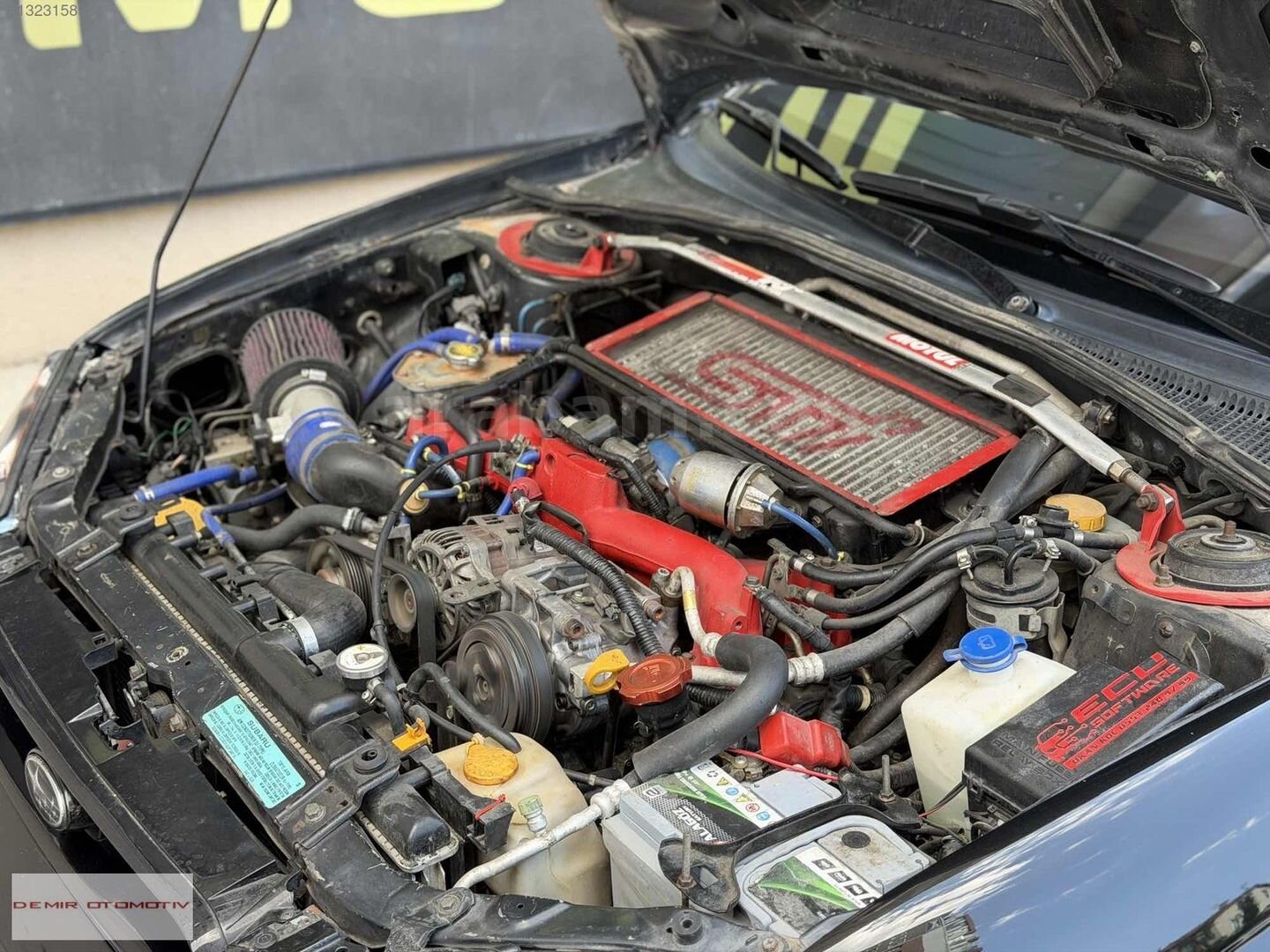 Galeriden Subaru Impreza 2.0 WRX STI 2003 Model Isparta 215.000 km Siyah 4
