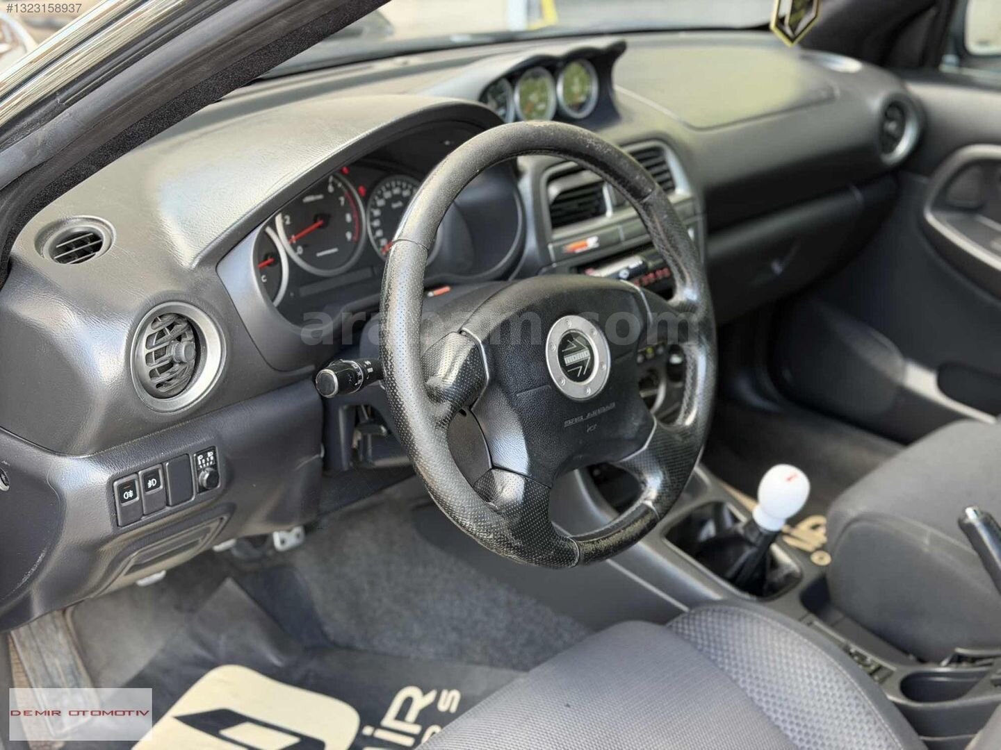 Galeriden Subaru Impreza 2.0 WRX STI 2003 Model Isparta 215.000 km Siyah 6