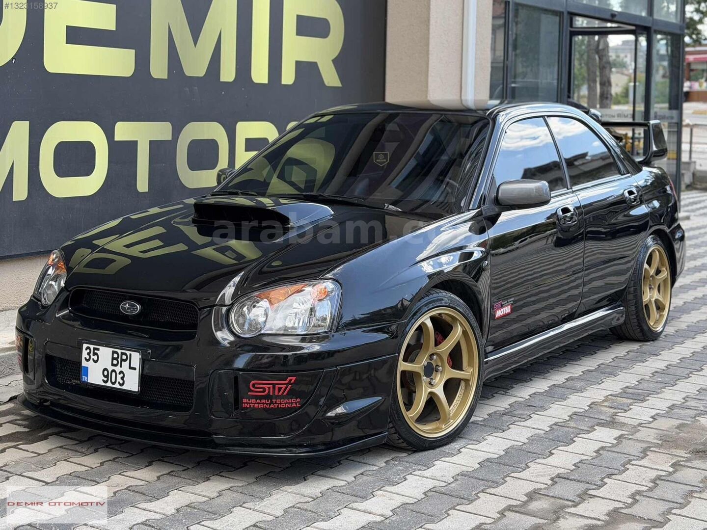 Galeriden Subaru Impreza 2.0 WRX STI 2003 Model Isparta 215.000 km Siyah 1