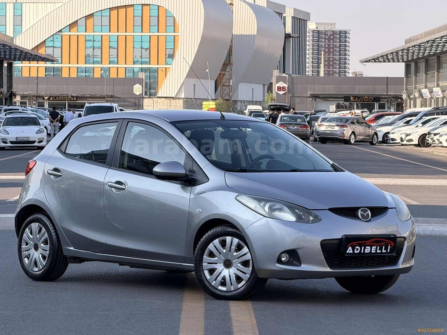 Galeriden Mazda 2 1.5 Go 2009 Model Ankara 200.000 km Gri