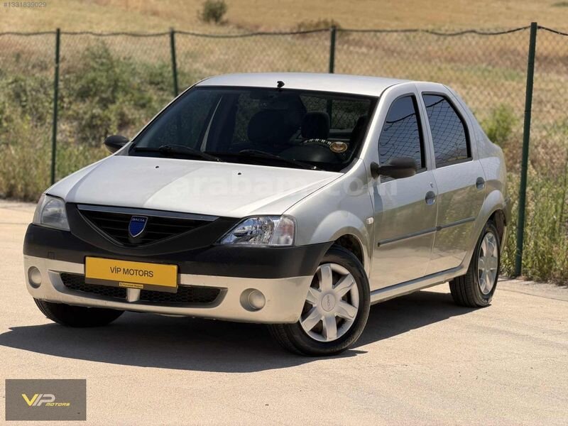 VİP MOTORS DAN 165 BİN KM DE 1.6 KLİMALI DACIA LOGAN K.K.12TAKST