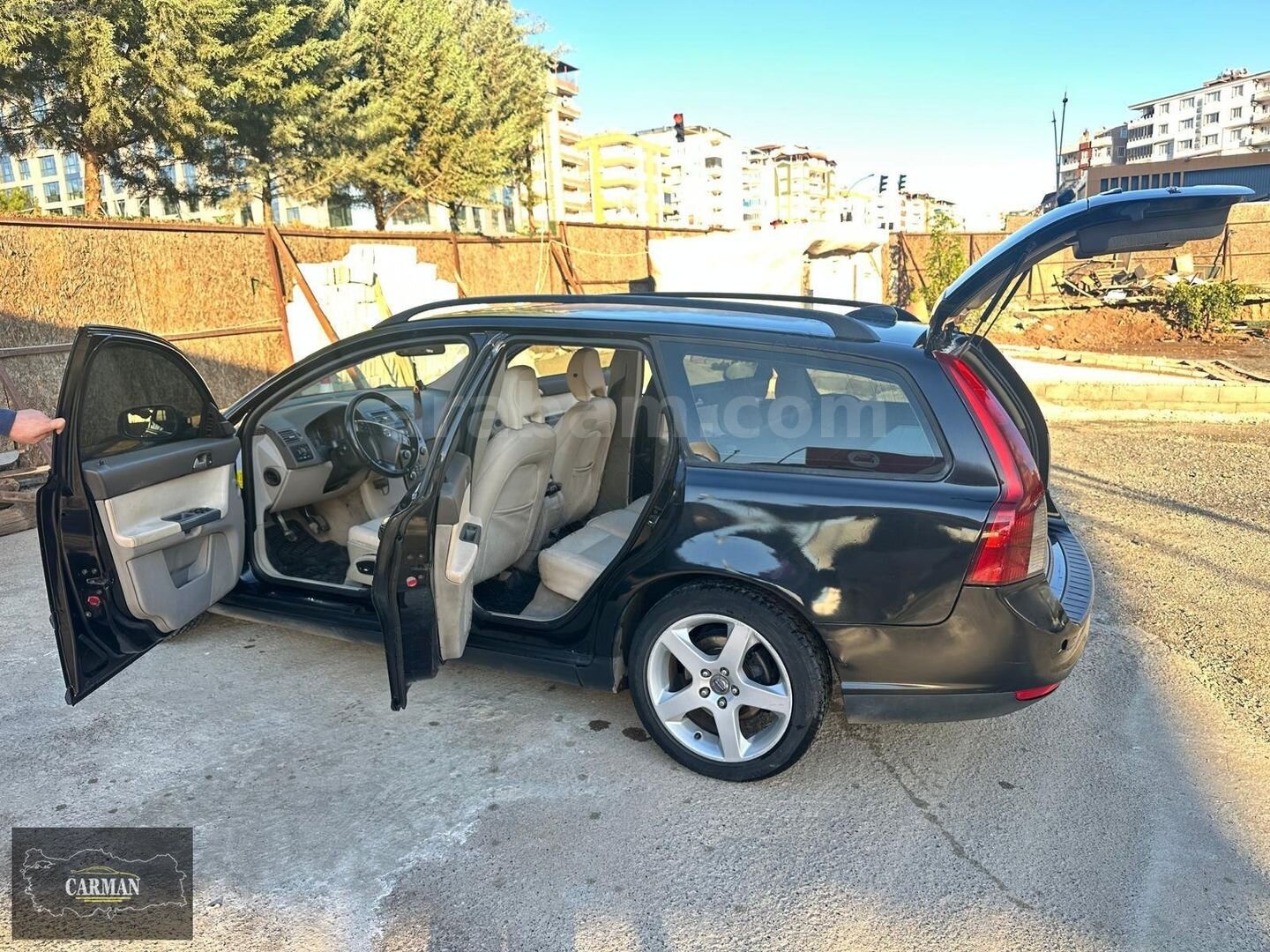 Galeriden Volvo V50 1.6 D Dynamic 2008 Model Ankara 275.000 km Siyah 7