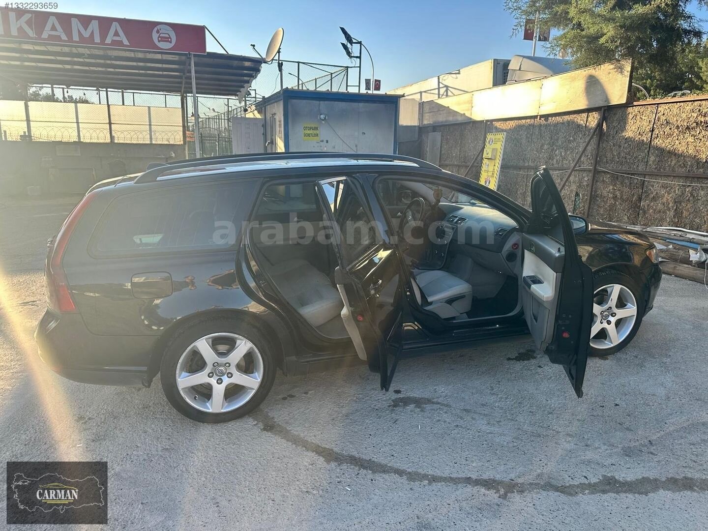 Galeriden Volvo V50 1.6 D Dynamic 2008 Model Ankara 275.000 km Siyah 4