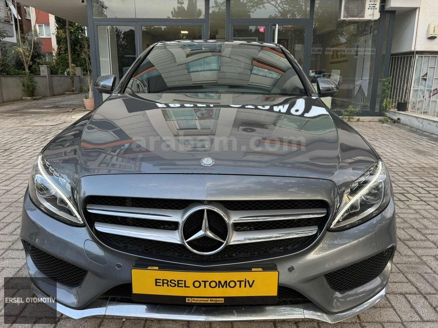 Galeriden Mercedes - Benz C 200 d BlueTEC AMG 2016 Model Antalya 109.000 km Füme 6