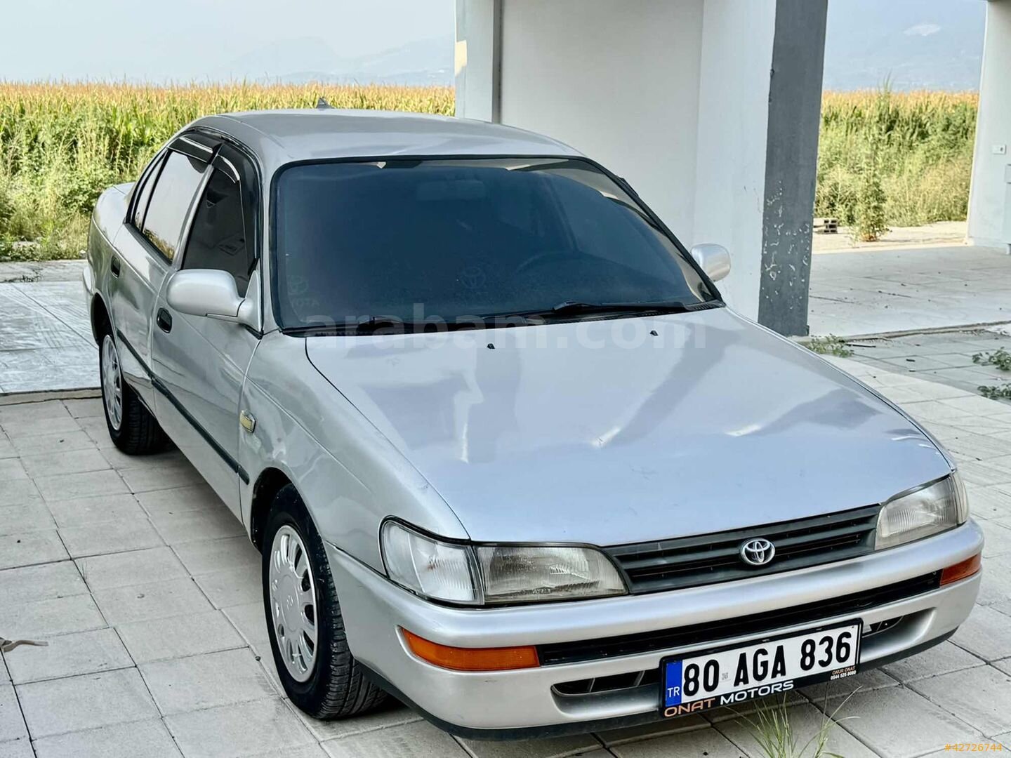 Galeriden Toyota Corolla 1.6 XE 1995 Model Osmaniye 318.000 km Gri 1