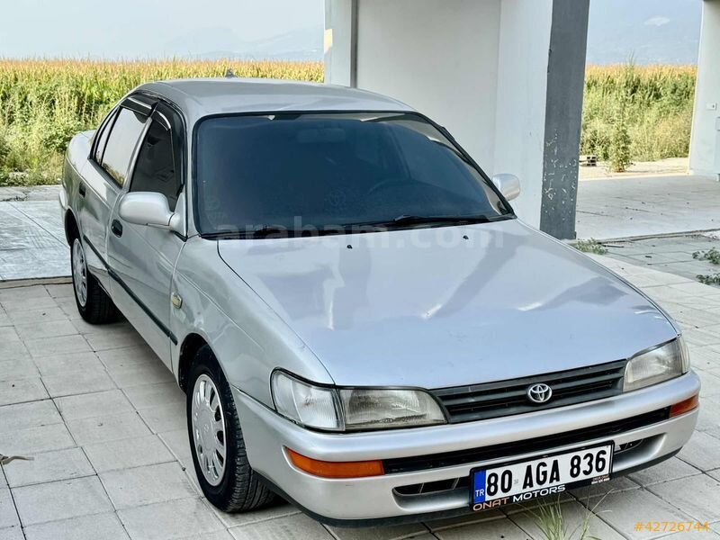 Galeriden Toyota Corolla 1.6 XE 1995 Model Osmaniye 318.000 km Gri