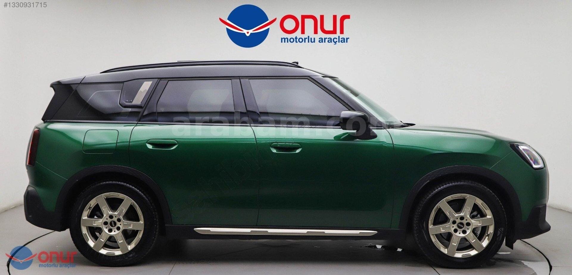 2025-8000KM-BRITISH RACING YEŞİL-HATASIZ BOYASIZ TRAMERSİZ 3