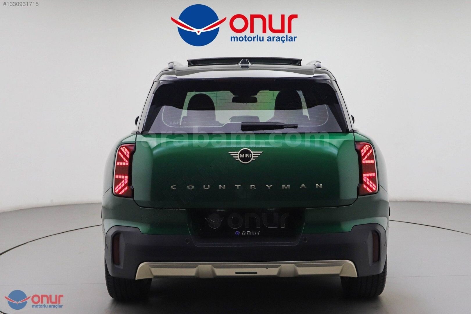2025-8000KM-BRITISH RACING YEŞİL-HATASIZ BOYASIZ TRAMERSİZ 2