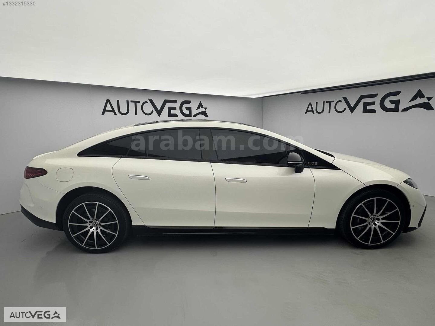 Galeriden Mercedes - Benz EQS 450+ 2021 Model İzmir 28.000 km Beyaz 6