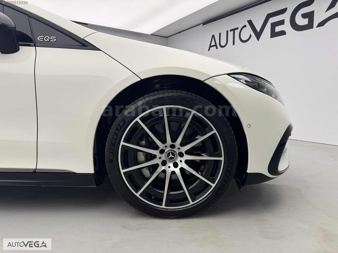 Galeriden Mercedes - Benz EQS 450+ 2021 Model İzmir 28.000 km Beyaz 4