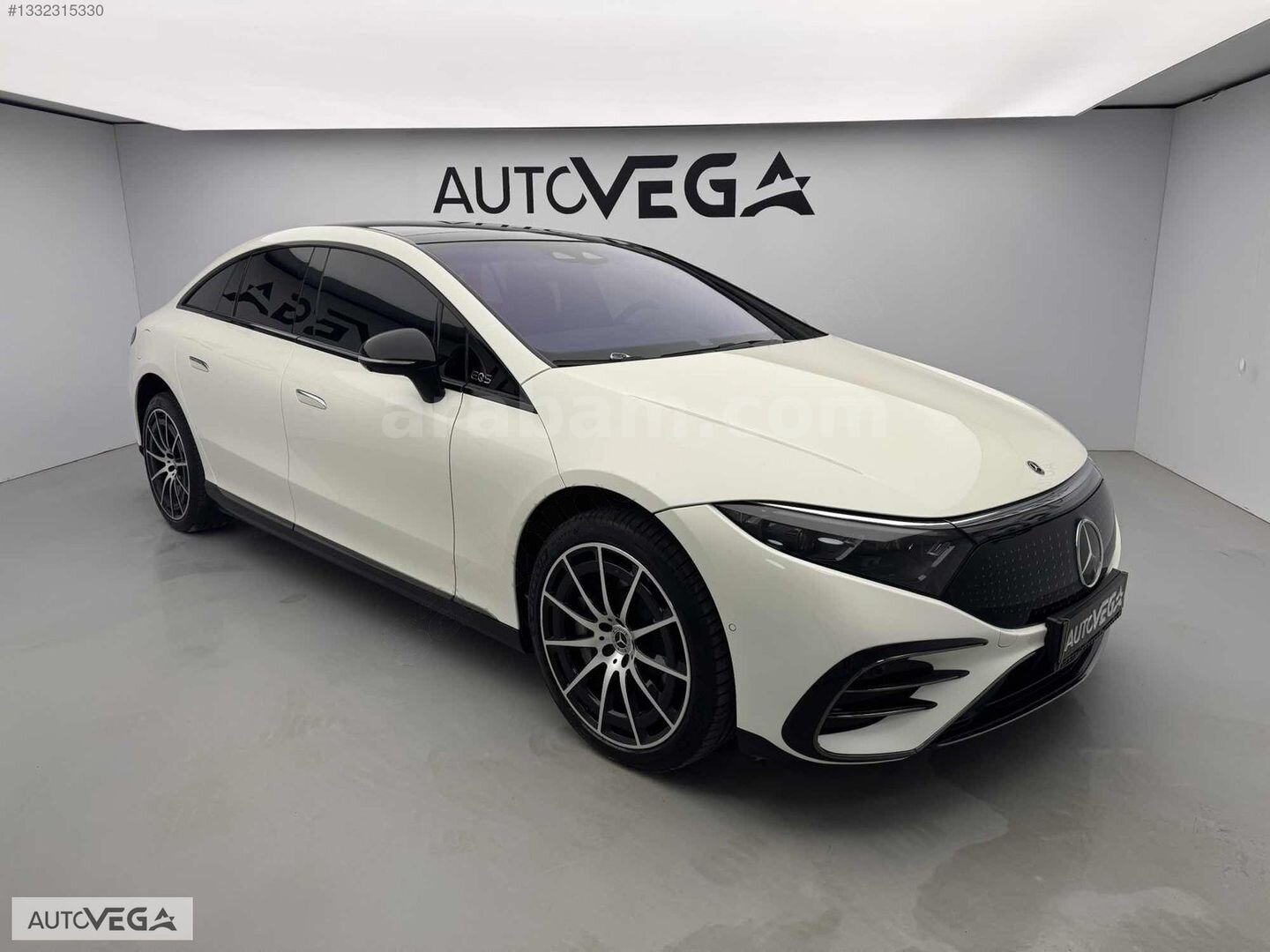 Galeriden Mercedes - Benz EQS 450+ 2021 Model İzmir 28.000 km Beyaz 3
