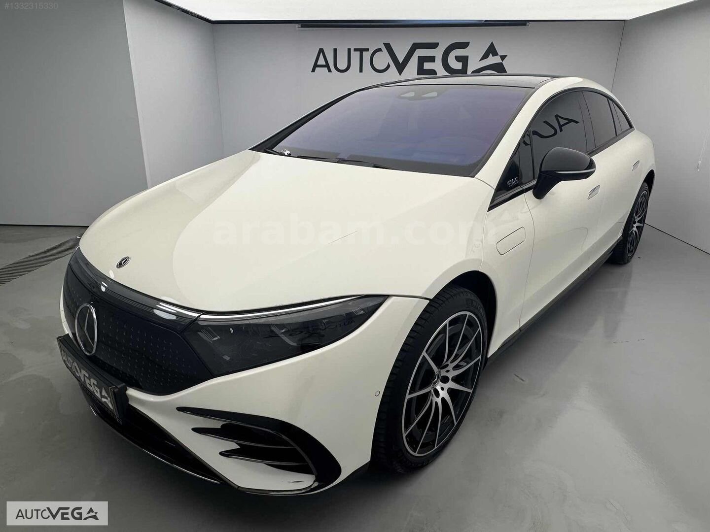 Galeriden Mercedes - Benz EQS 450+ 2021 Model İzmir 28.000 km Beyaz 7