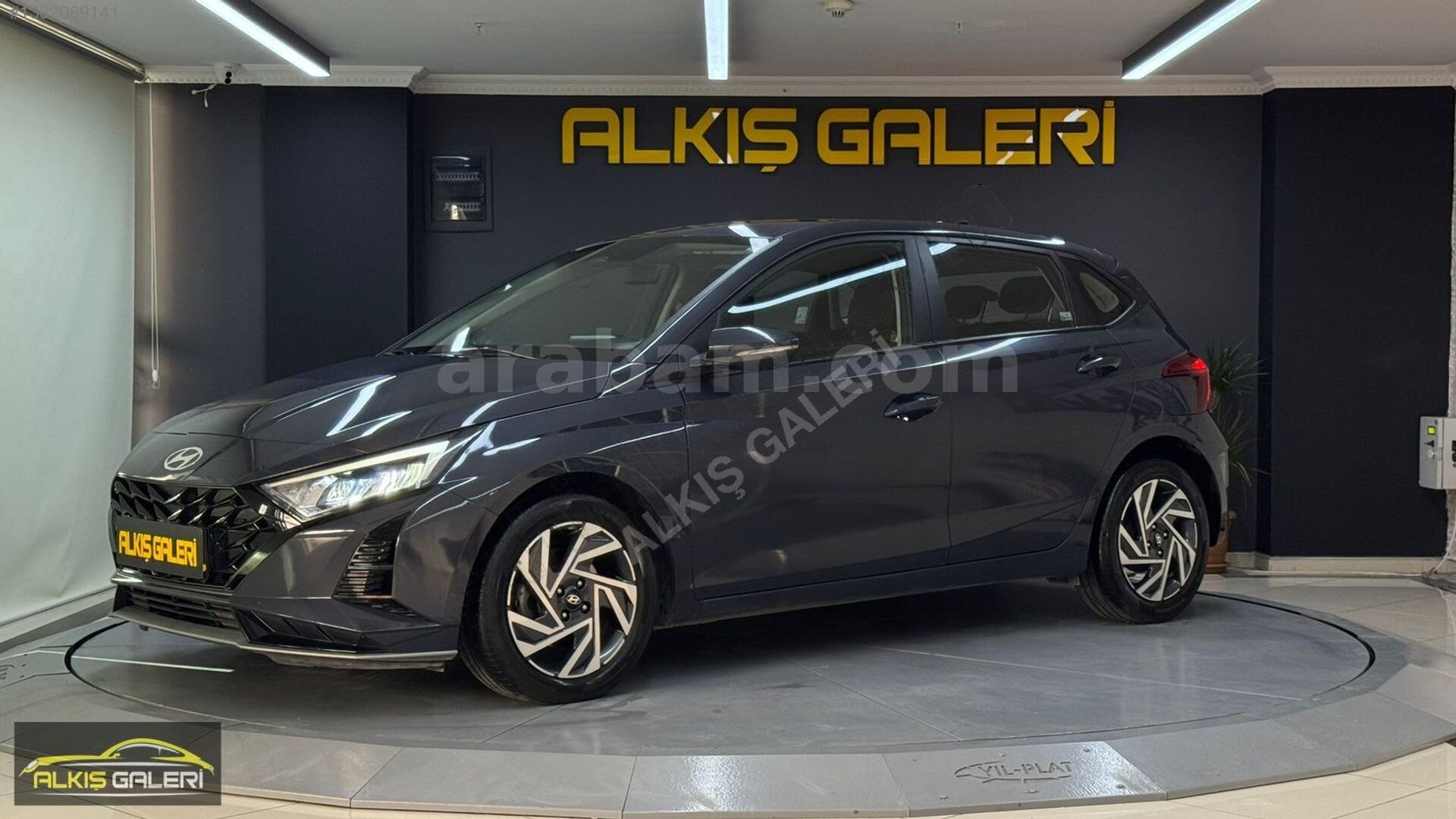 Galeriden Hyundai i20 1.0 T-GDI Style 2025 Model İstanbul 22.000 km Gri 3