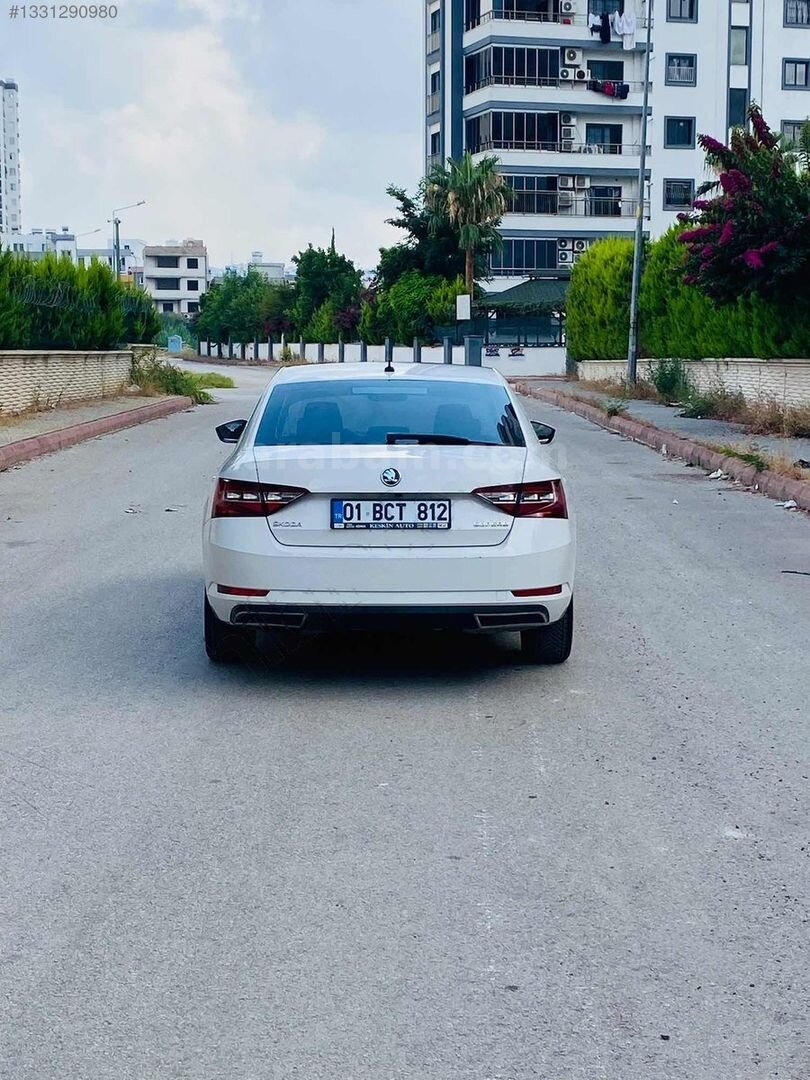 Galeriden Skoda SuperB 1.6 TDI Style 2018 Model Adana 238.500 km Beyaz 7