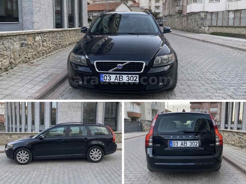 Sahibinden Volvo V50 1.6 D Premium 2007 Model Kütahya 199.989 km Siyah
