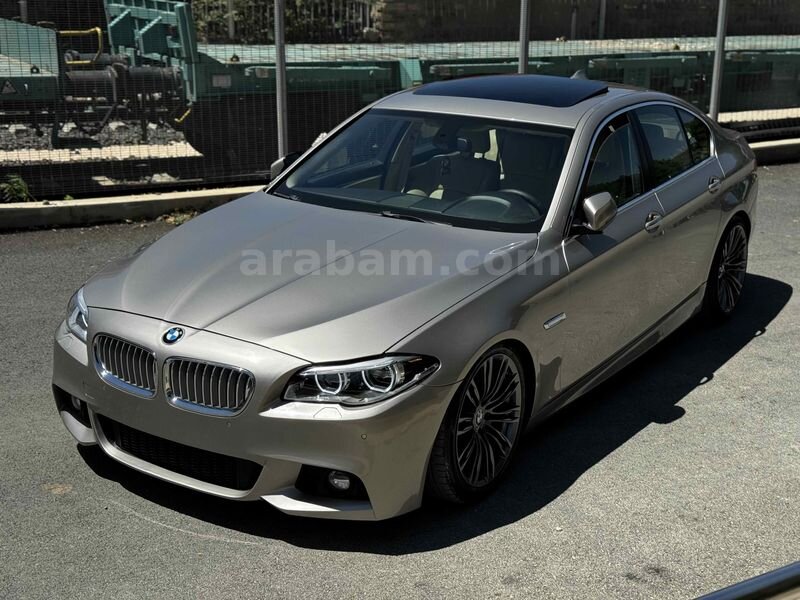 Galeriden BMW 5 Serisi 520i Premium 2014 Model Afyonkarahisar 179.000 km Gri (Gümüş)