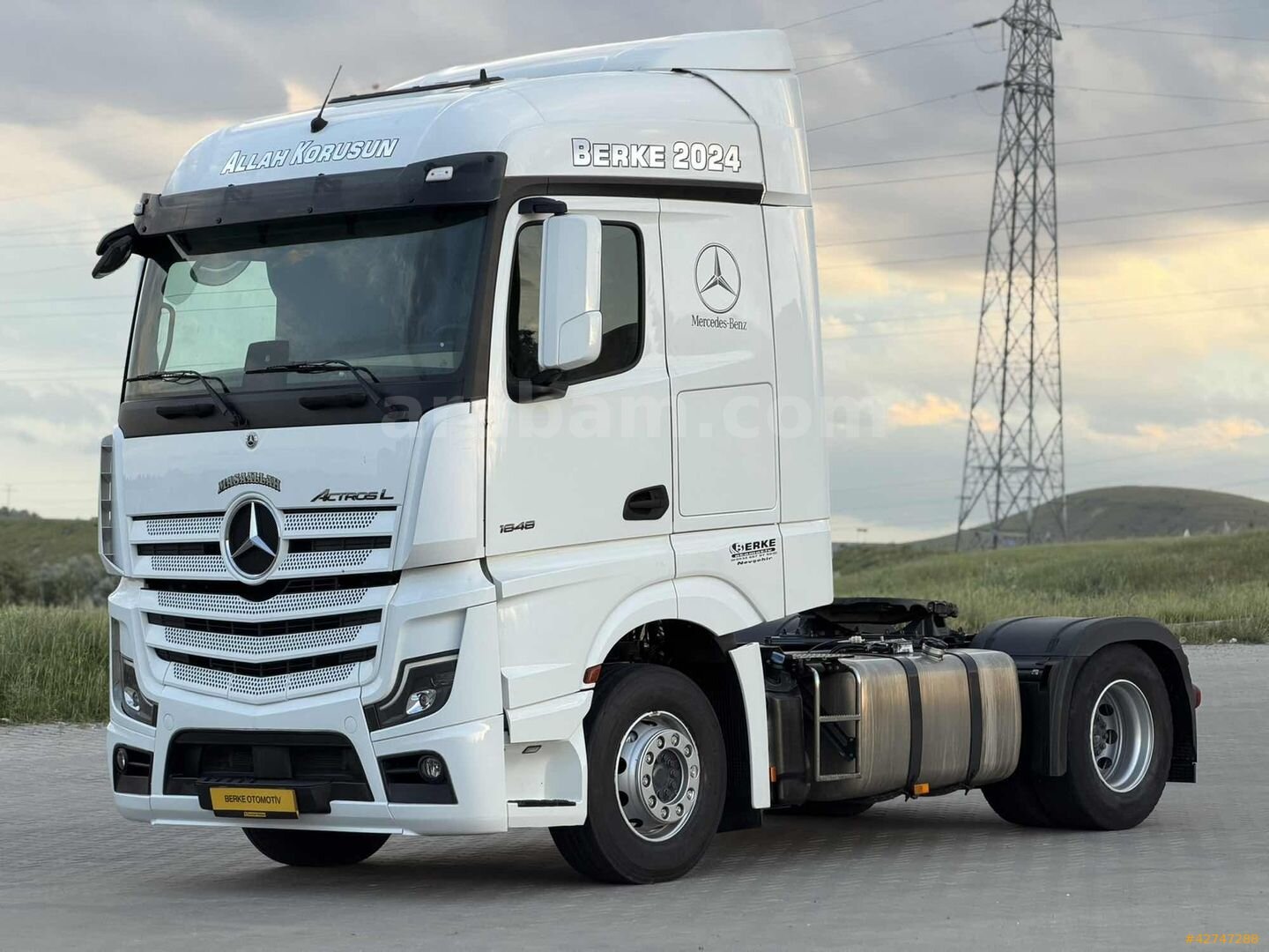 BERKE'DEN 2024 MERCEDES ACTROS 1848 KREDİ KARTI GEÇERLİ