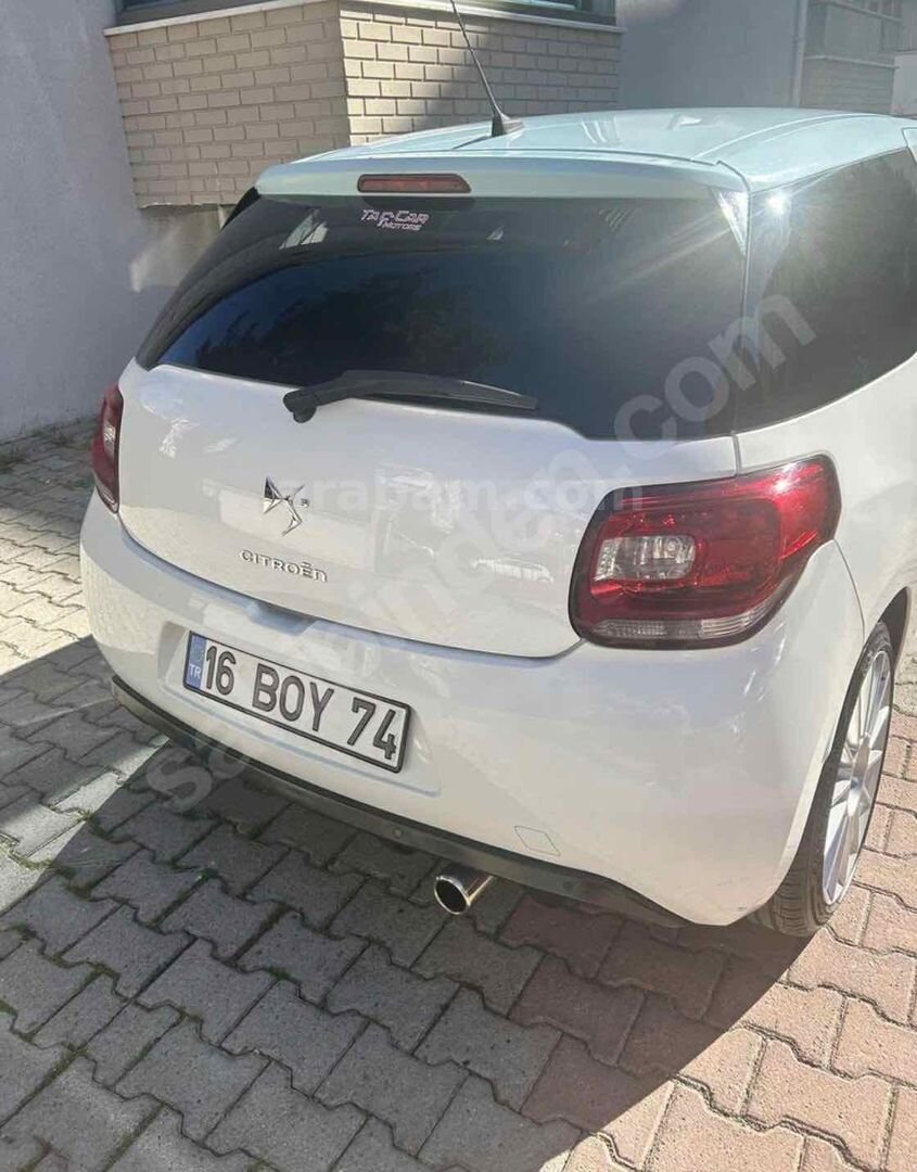 Sahibinden DS Automobiles DS3 1.6 VTi DStyle 2010 Model İstanbul 2