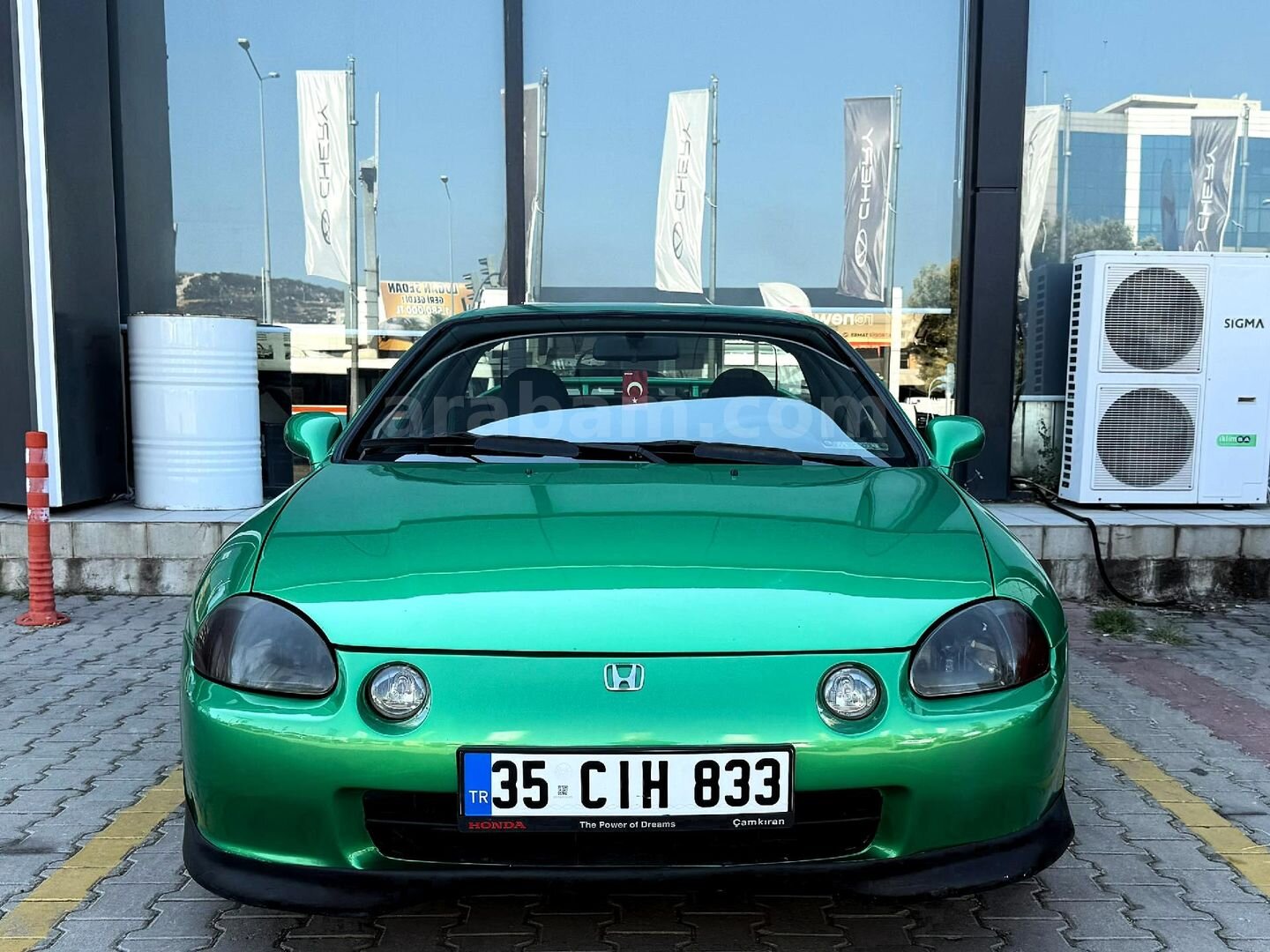 Sahibinden Honda CRX 1.6 VTi 1993 Model İzmir 217.000 km Yeşil 1