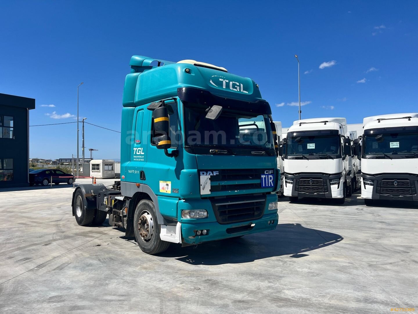 KOÇASLANLAR2'DEN DAF CF 85.410 DEP'Lİ ADR'Lİ 2010 MODEL
