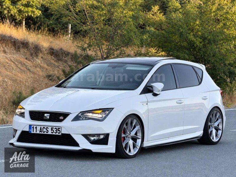 Galeriden Seat Leon 1.4 TSI FR 2015 Model Bilecik 100.000 km Beyaz