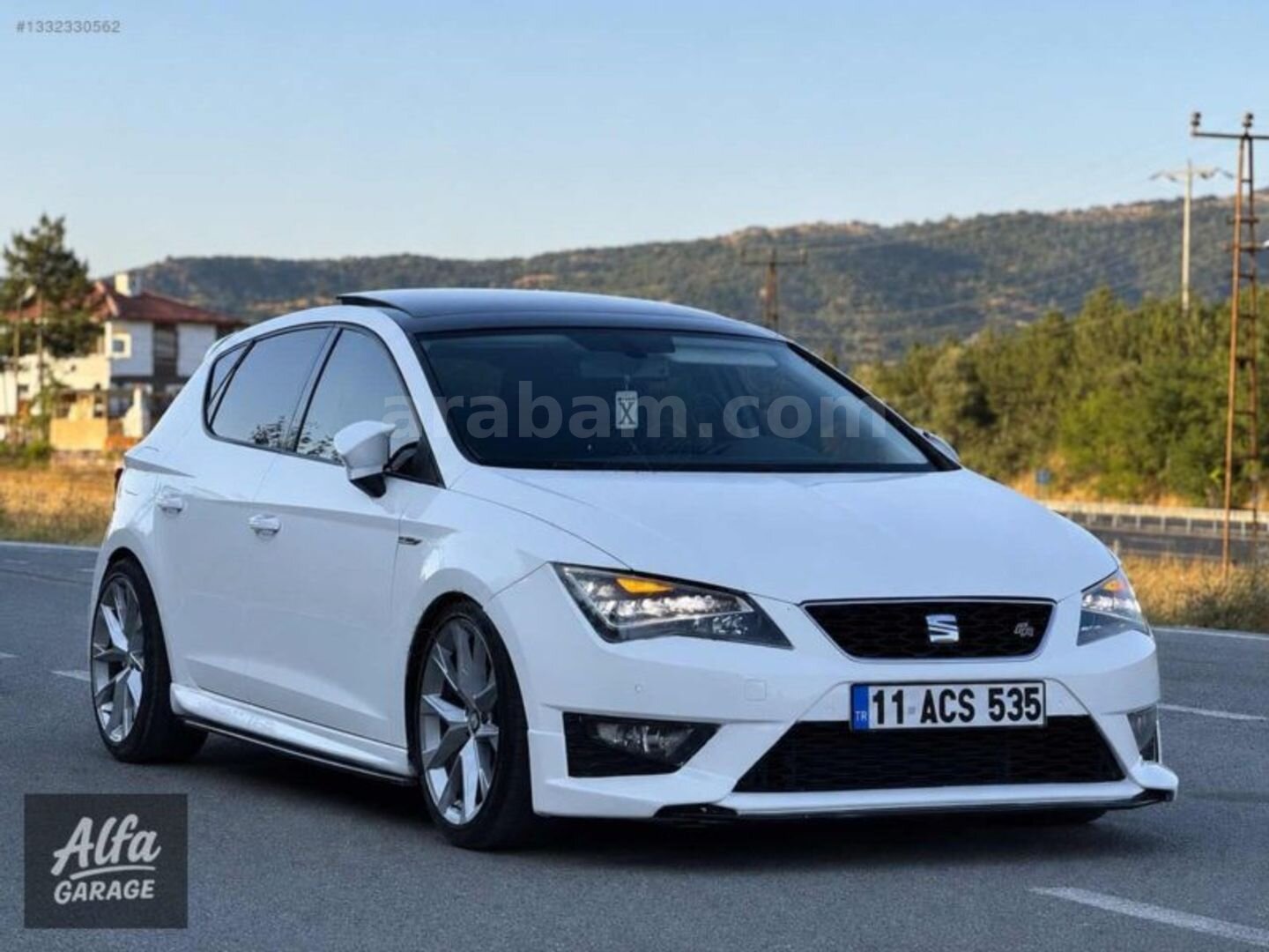 Galeriden Seat Leon 1.4 TSI FR 2015 Model Bilecik 100.000 km Beyaz 4