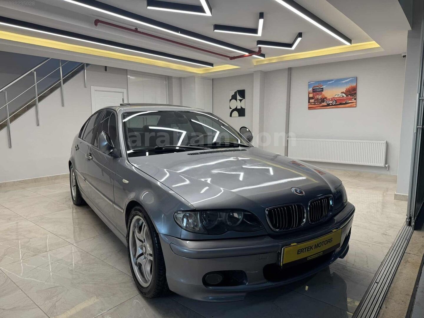 ERTEK'DEN 2003 BMW E46 BEBEK YÜZ SUNROOFLU FULL BAKIMLI 2