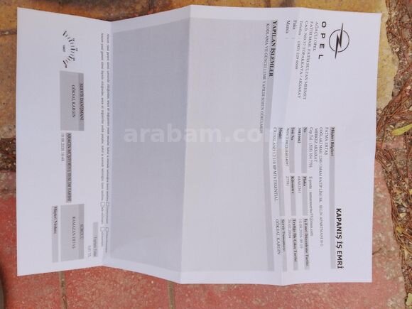 Sahibinden Opel Crossland 1.2 T Essential 2024 Model Aksaray