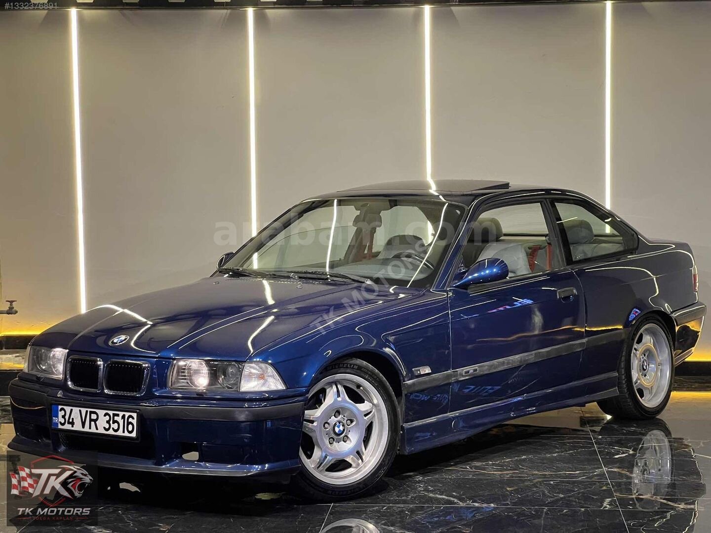 Galeriden BMW M Serisi M3 1994 Model İstanbul 165.000 km Mavi 3