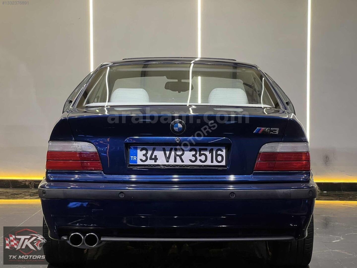 Galeriden BMW M Serisi M3 1994 Model İstanbul 165.000 km Mavi 5