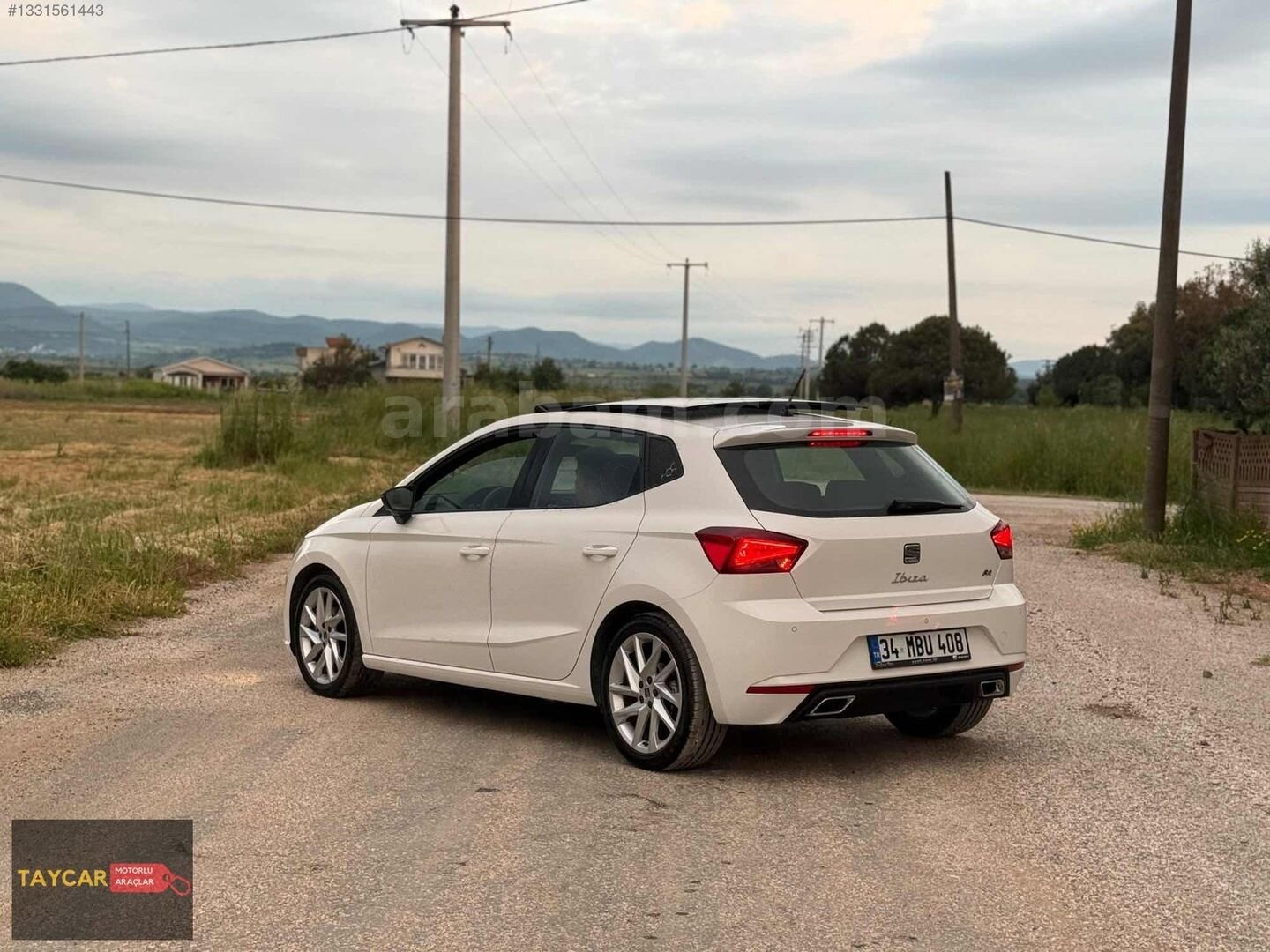 Galeriden Seat Ibiza 1.0 EcoTSI FR 2024 Model İstanbul 35.000 km Beyaz 5