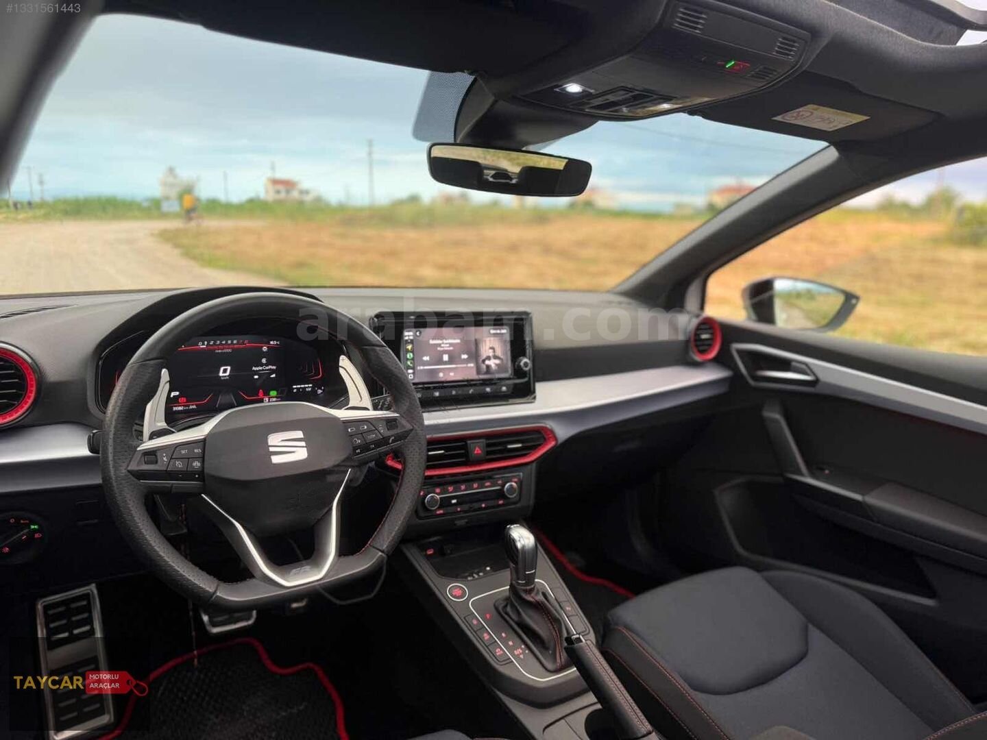 Galeriden Seat Ibiza 1.0 EcoTSI FR 2024 Model İstanbul 35.000 km Beyaz 7