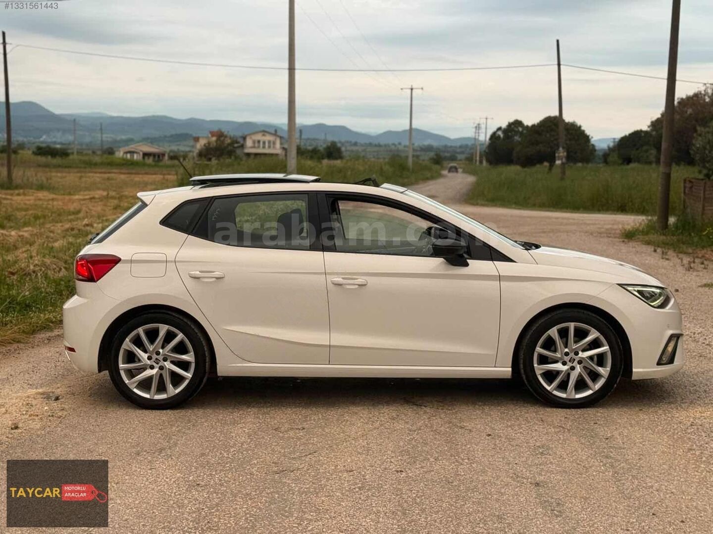 Galeriden Seat Ibiza 1.0 EcoTSI FR 2024 Model İstanbul 35.000 km Beyaz 6