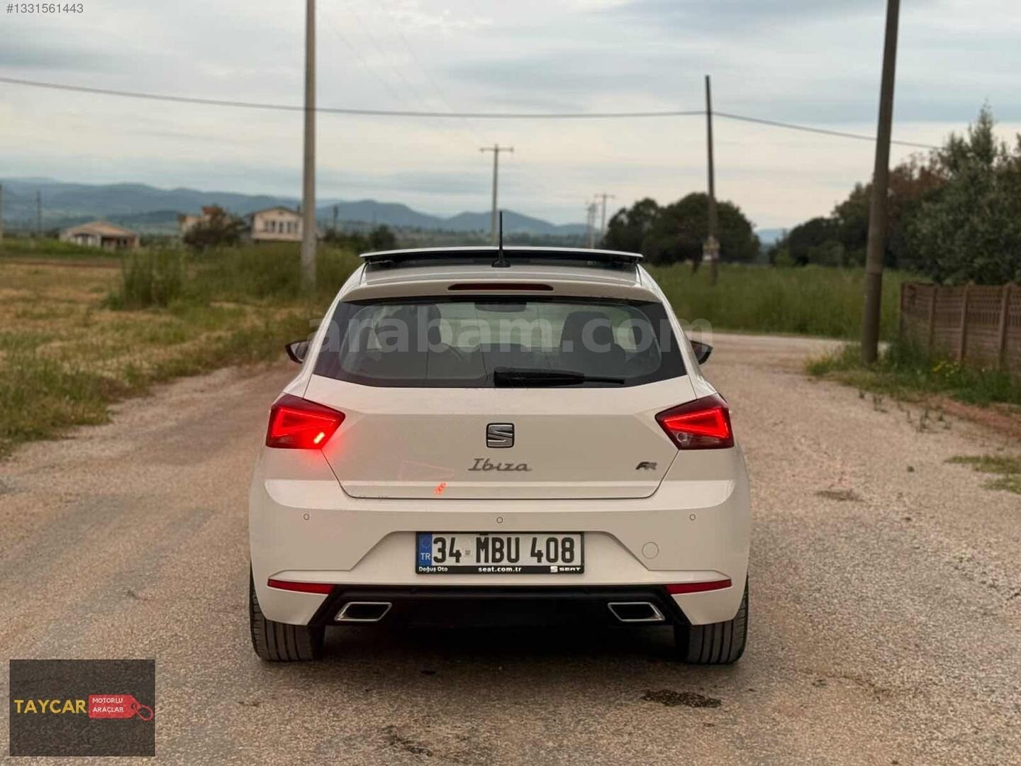 Galeriden Seat Ibiza 1.0 EcoTSI FR 2024 Model İstanbul 35.000 km Beyaz 3