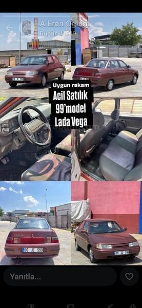 Sahibinden Lada Vega 1.5 1999 Model hyundai getz,era ile takas olur tam otomatik olacak