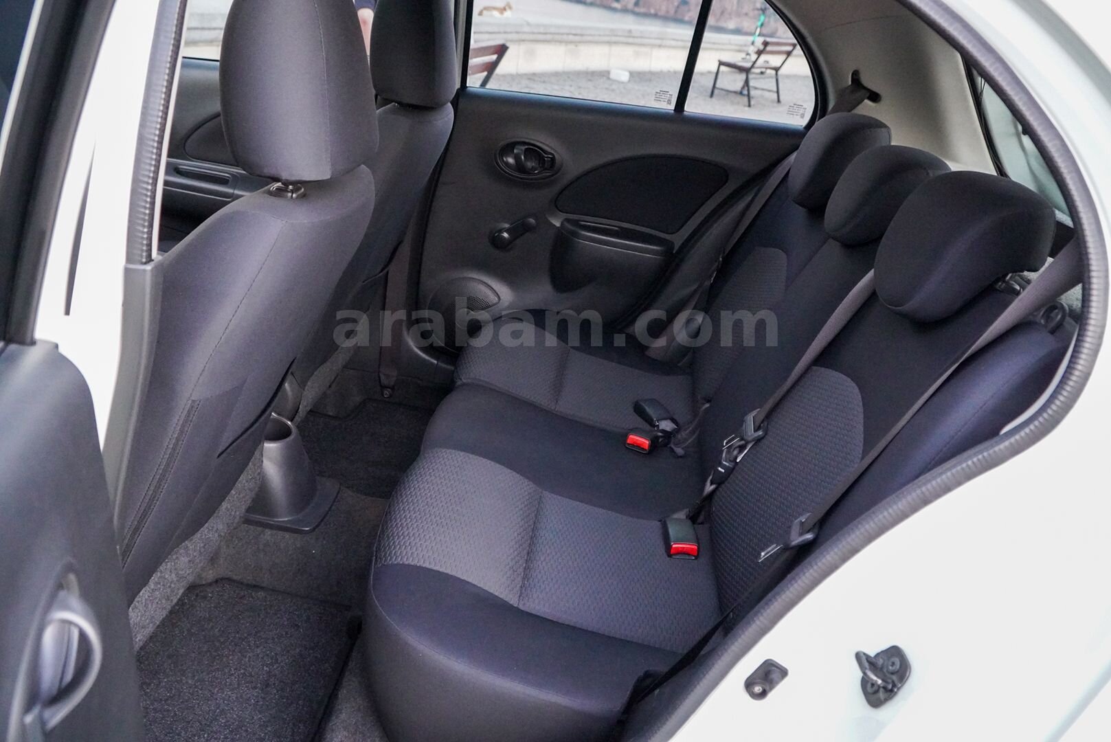 ERDEM'den 2011 Nissan Micra 1,2 CVT Platiunm Beyaz - Siyah Cam Tavanlı Full 2
