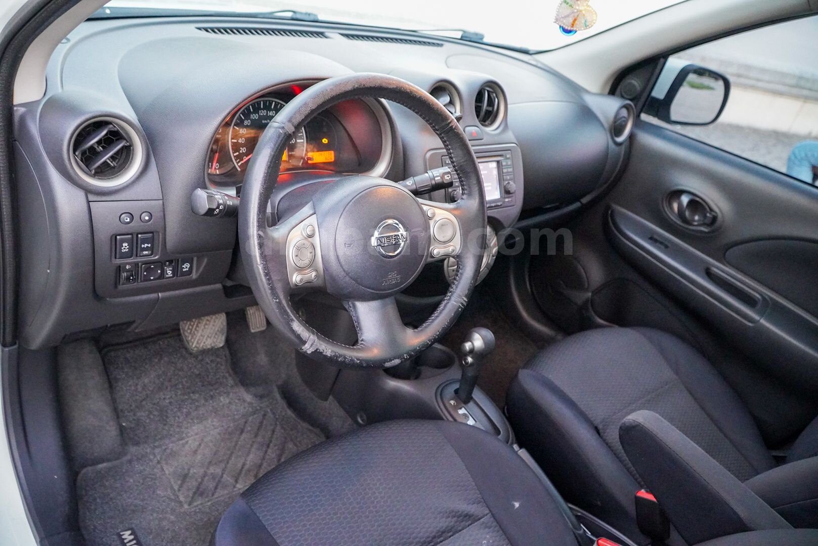 ERDEM'den 2011 Nissan Micra 1,2 CVT Platiunm Beyaz - Siyah Cam Tavanlı Full 7