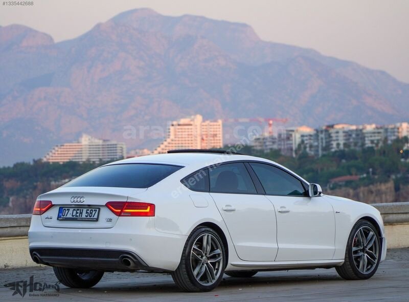 ERDEM'den 2013 Audi A5 Sportback 2.0 TFSI Quattro Stornic Beyaz 6