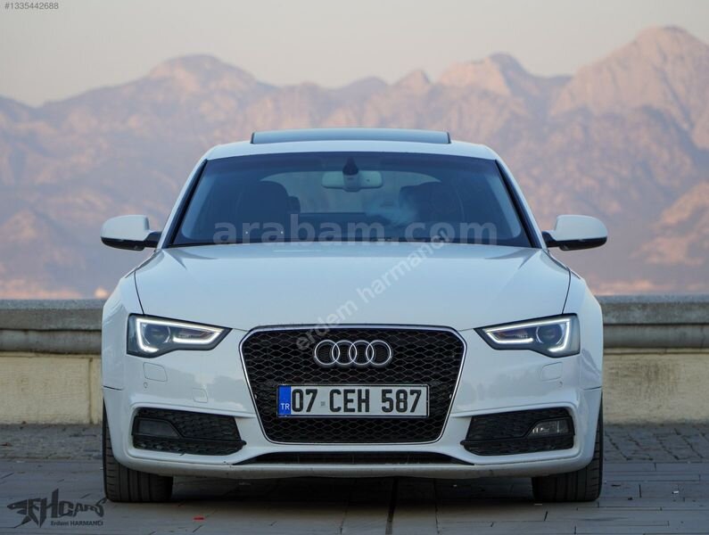 ERDEM'den 2013 Audi A5 Sportback 2.0 TFSI Quattro Stornic Beyaz 2