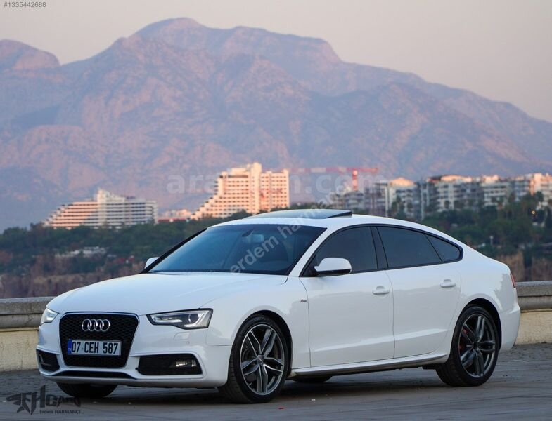 ERDEM'den 2013 Audi A5 Sportback 2.0 TFSI Quattro Stornic Beyaz 5