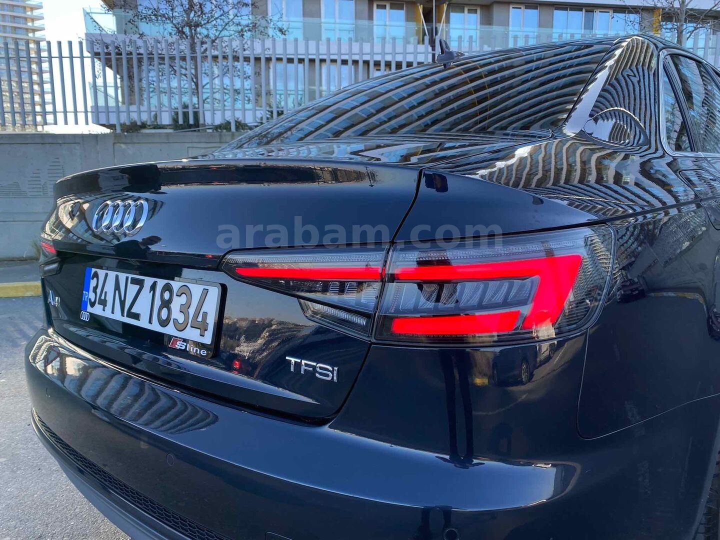 Galeriden Audi A4 Sedan 1.4 TFSI Sport 2015 Model Van 140.000 km Füme 5