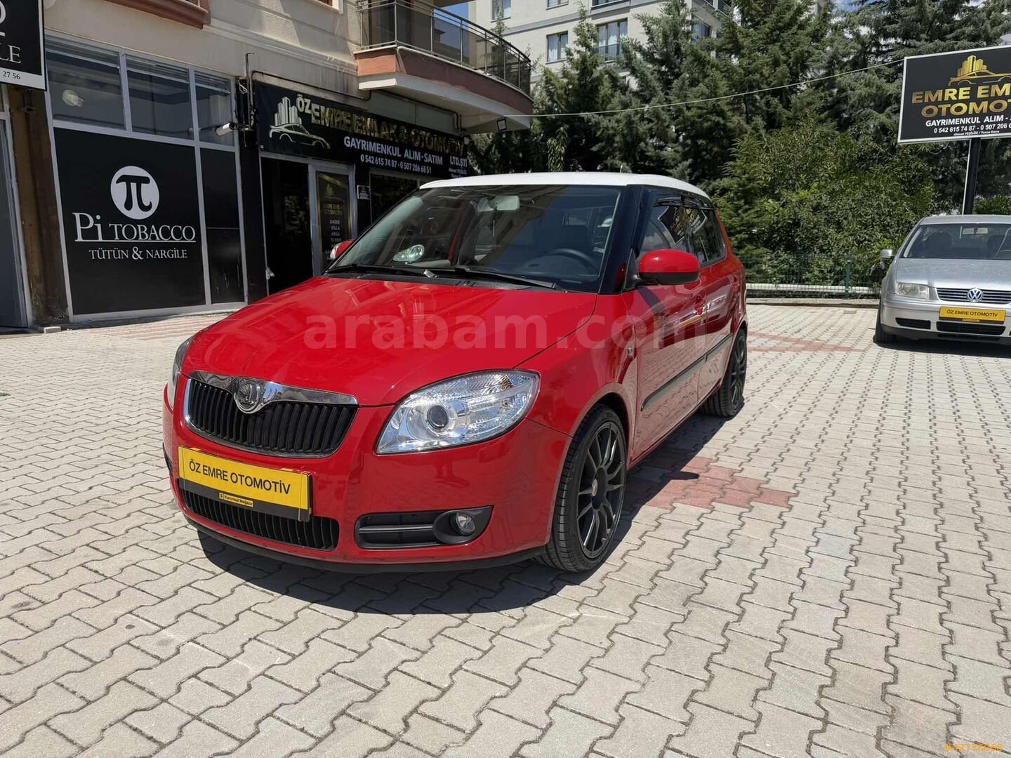 Galeriden Skoda Fabia 1.4 TDI Elegance 2008 Model Isparta 301.800 km Kırmızı 4