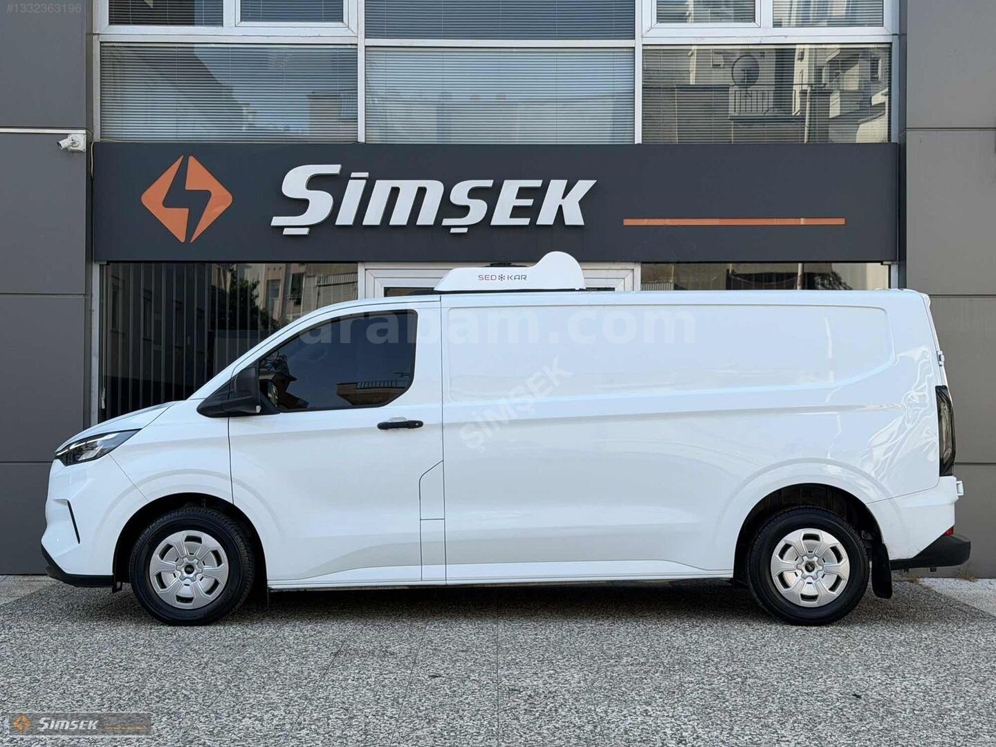 2025 TRANSİT CUSTOM 320 L DELUXE 48.000 KM DE FRİGO FATURALI 2