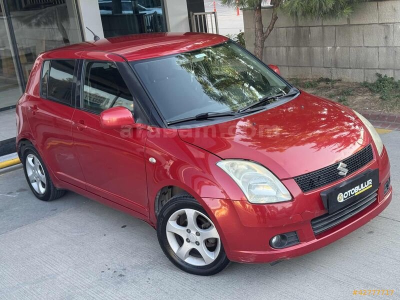 Galeriden Suzuki Swift 1.3 MT 4X4 2007 Model İstanbul 128.200 km Kırmızı