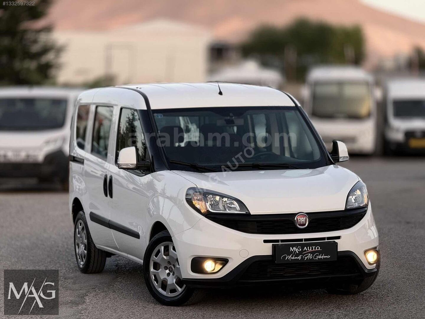 "MAG" 2020M. Hatasız Boyasız 1.6Urban 120HP Doblo 4CamOto+HızSbt 5