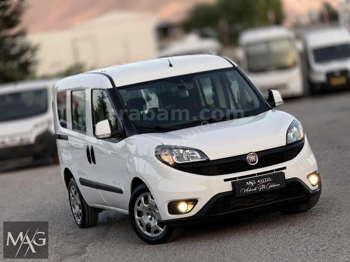 "MAG" 2020M. Hatasız Boyasız 1.6Urban 120HP Doblo 4CamOto+HızSbt 7