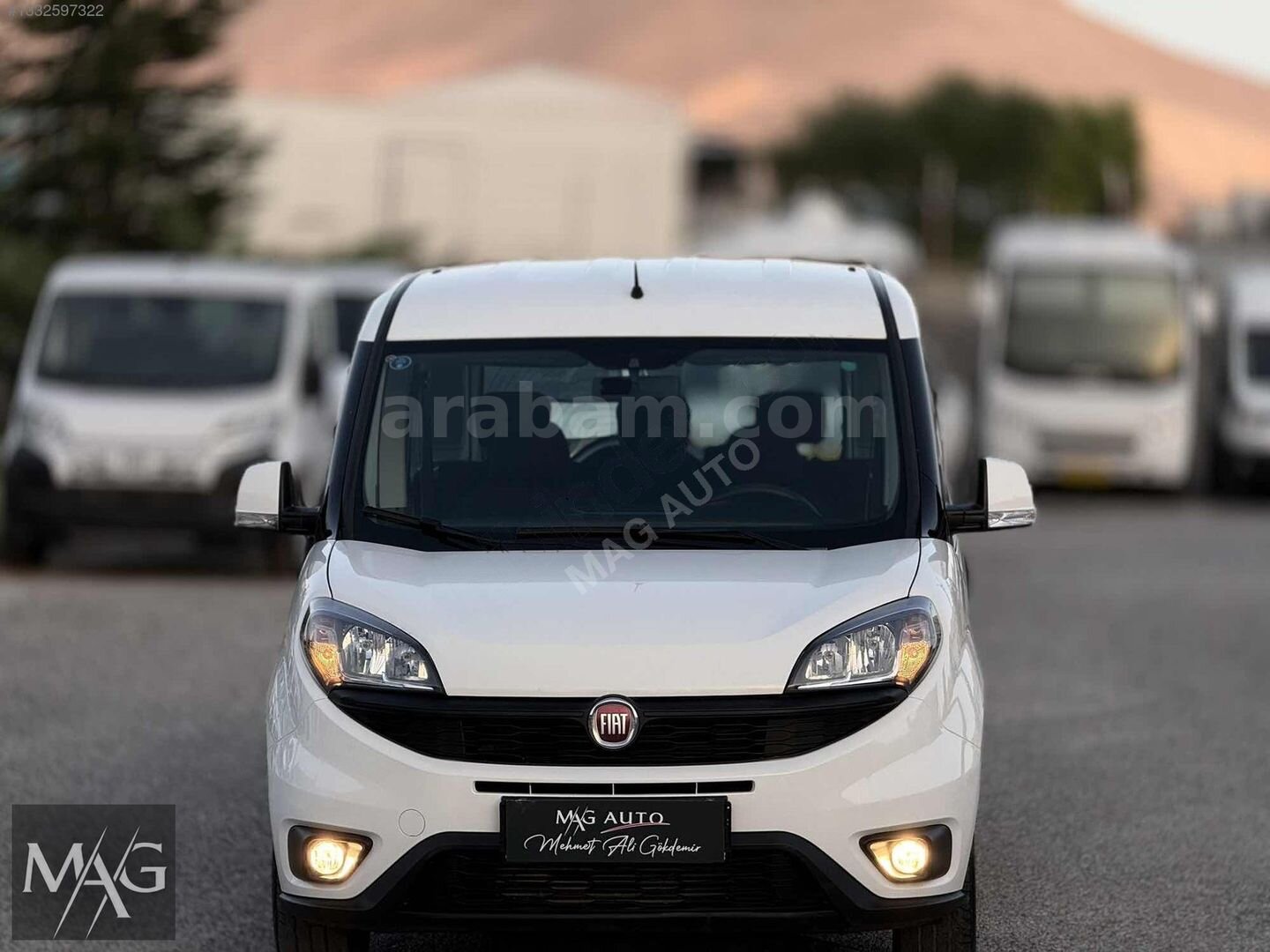"MAG" 2020M. Hatasız Boyasız 1.6Urban 120HP Doblo 4CamOto+HızSbt 2